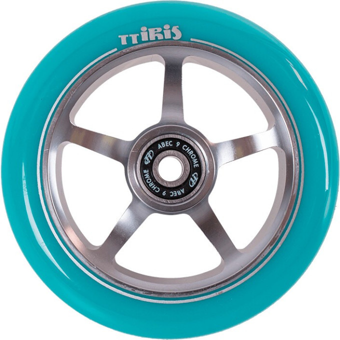 Колесо TECH TEAM для самоката X-Treme 110*24мм, Iris, emerald NN010618